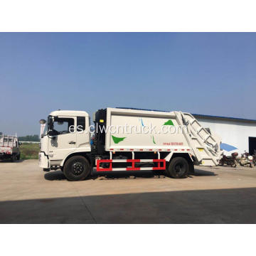 VENTA CALIENTE Dongfeng 180hp 12cbm camión de basura compactado
